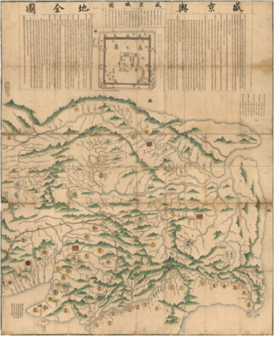 沈阳地名历史图文展——盛京舆地全图-地名管理-沈阳市民政局